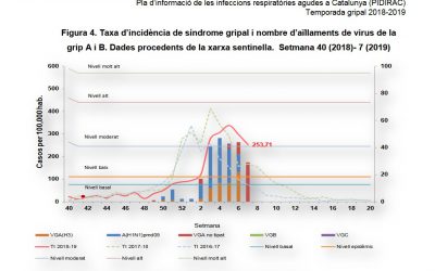 L’epidèmia de grip continua baixant a Catalunya