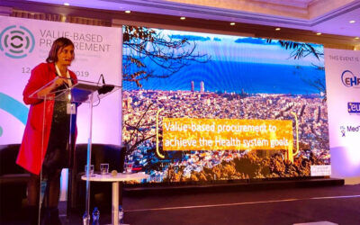 La consellera Vergés destaca el model sanitari català com a referent a Europa