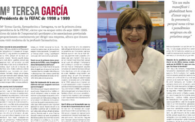 Maria Teresa García, presidenta de la FEFAC de 1998 a 1999