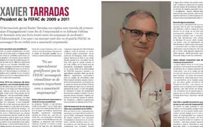 Xavier Tarradas, president de FEFAC de 2009 a 2011