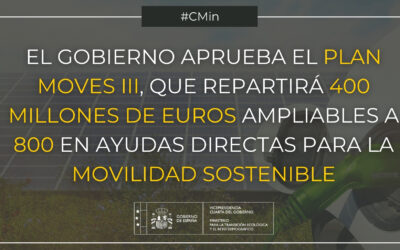 Plan Moves III: l’ajuda per comprar un cotxe elèctric s’incrementa fins als 7.000 euros