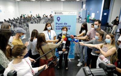 Salut comença la vacunació intensiva de proximitat per arribar al màxim de població que encara no s’ha immunitzat