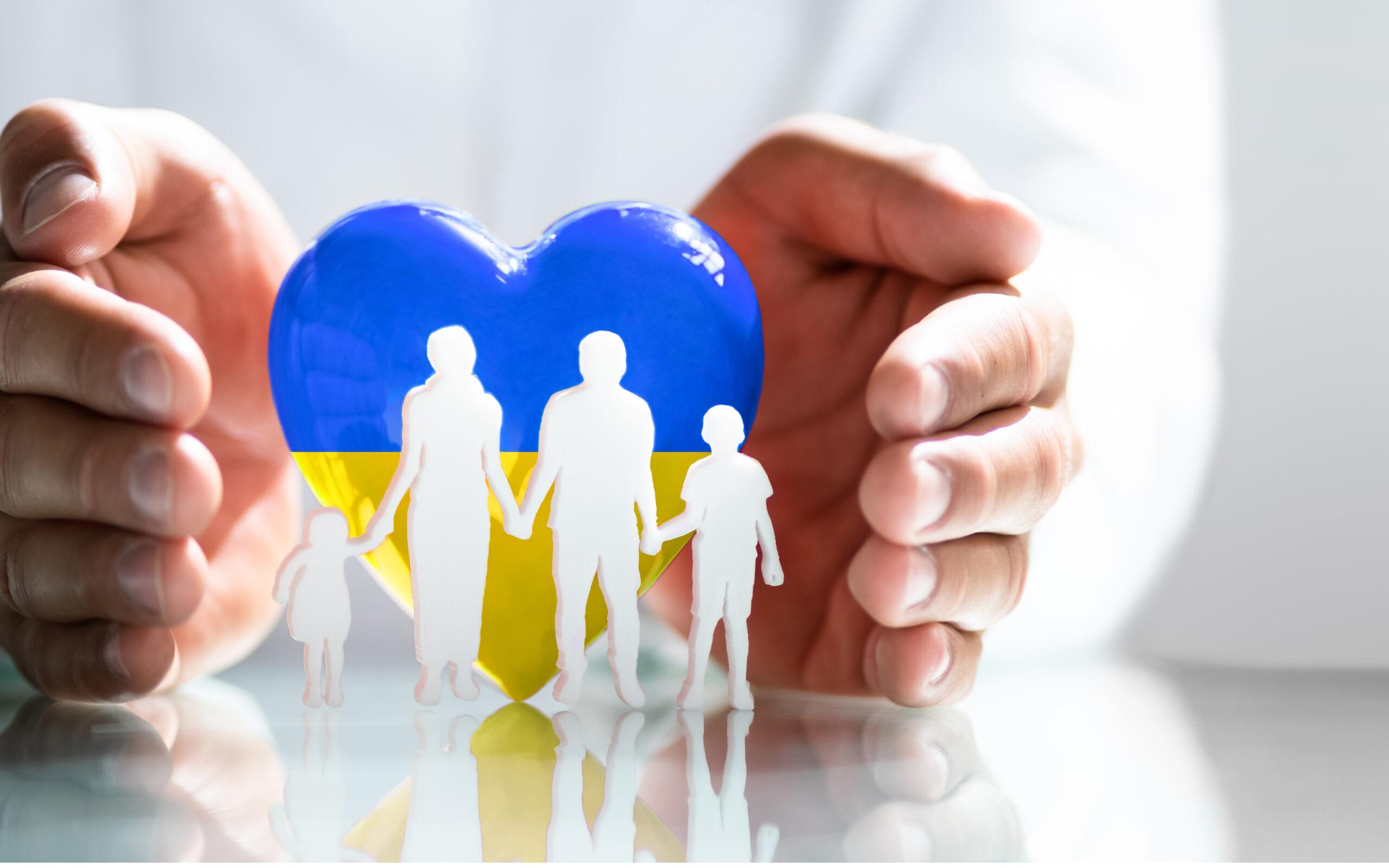 Family,From,Ukraine,Health,Insurance,And,Life,Protection,Concept