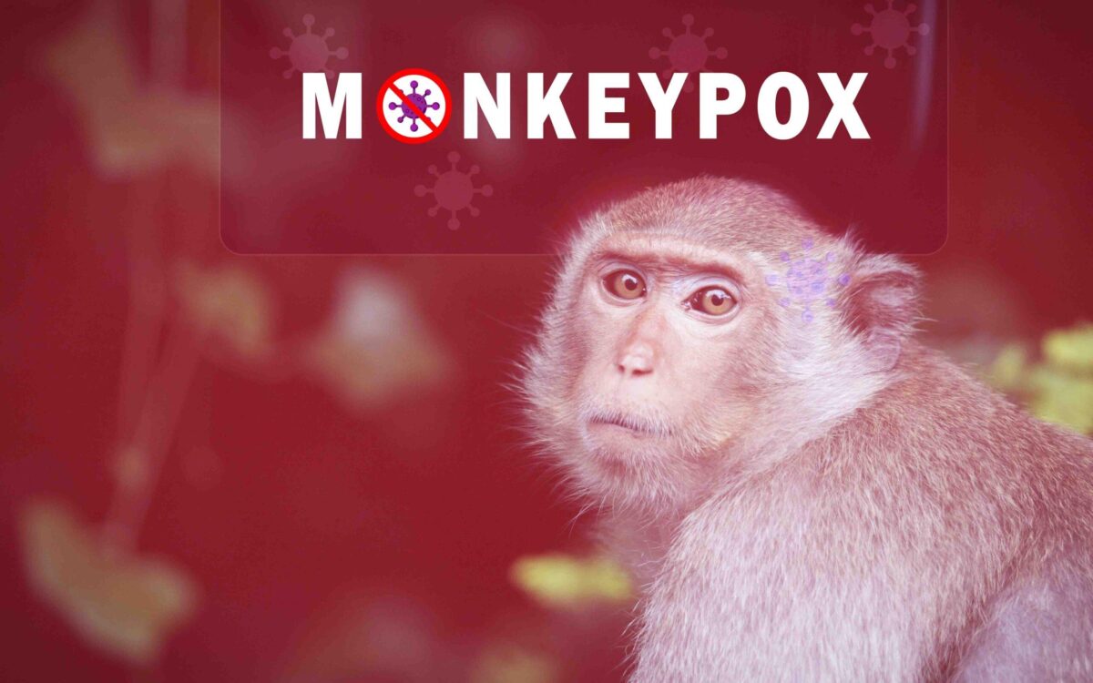 Monkeypox,Outbreak,Concept.,Monkeypox,Is,Caused,By,Monkeypox,Virus.,Monkeypox