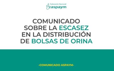 Comunicat d’ASPAYM sobre el desproveïment de bosses d’orina i sondes