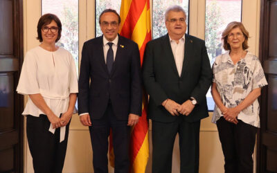 La nova direcció de la FEFAC manté una audiència amb Josep Rull, president del Parlament de Catalunya